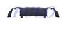 SPOILER P/TI POST PEUGEOT 2008 01/19> DOPPIO SCARICO