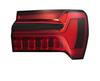FANALE P/DX EST A LED DINAM WELC/GOODB AUDI A6 01/18> BN/SW FUME