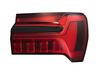 FANALE P/DX EST A LED DINAM AUDI A6 01/18> BN/SW FUME