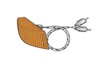 FANALE LAT SX ARANCIO IVECO SERIE Z (OM 50)